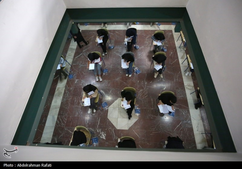 عکس/ کنکور سراسری سال ۱۴۰۴ در همدان