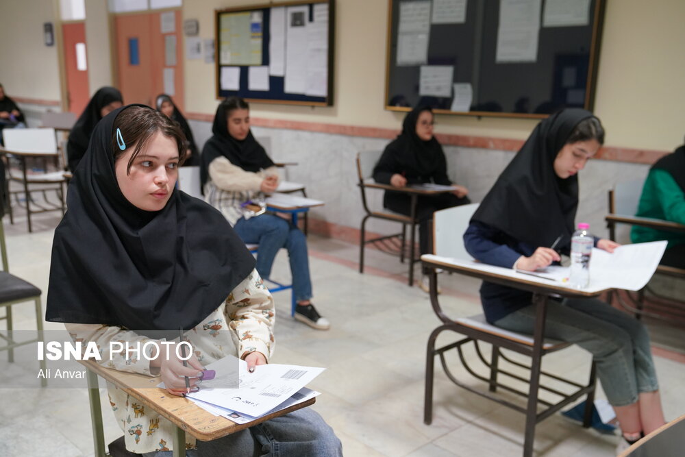 عکس/ روز دوم کنکور سراسری ۱۴۰۴ در اردبیل