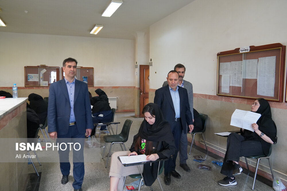 عکس/ روز دوم کنکور سراسری ۱۴۰۴ در اردبیل