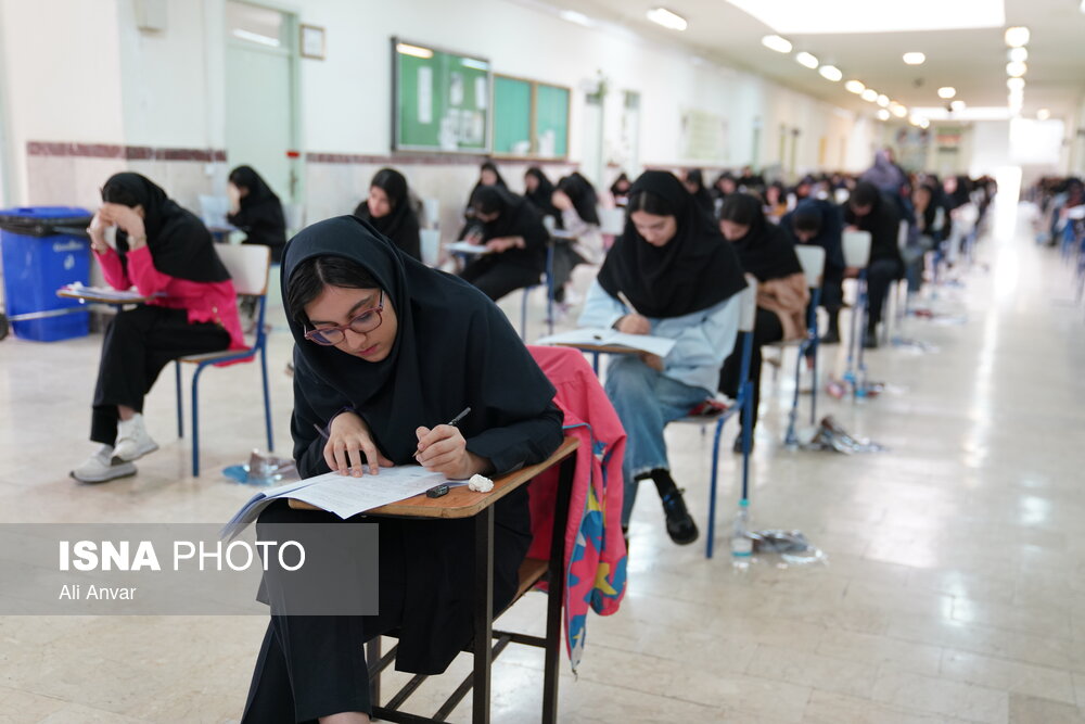 عکس/ روز دوم کنکور سراسری ۱۴۰۴ در اردبیل