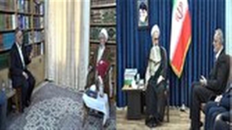 دیدار زاکانی با علما و مراجع تقلید