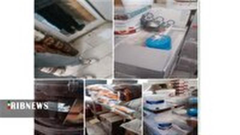 ۱۱۰۰ کیلوگرم مواد غذایی غیر بهداشتی در قم توقیف شد