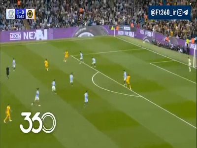 ضربه کونیا به تیر دروازه خورد؛ منچسترسیتی 1-0 ولورهمپتون