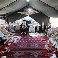 دیدار و تسلیت نماینده ولی فقیه در گلستان با خانواده مرحوم آخوند خوجملی