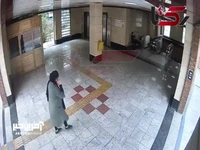 سرقت گردنبند یک خانم در ورودی ایستگاه مترو