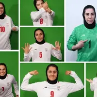 تمرین پرانرژی دختران فوتسال ایران قبل از جام ملت‌ها