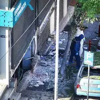 عکس/ انفجار بمب در یونان