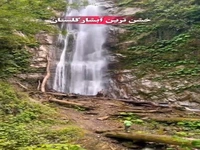  شادان خشن‌ترین آبشار گلستان