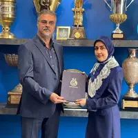 معرفی اولین سخنگوی زن تاریخ باشگاه استقلال 