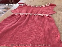 با یک شال ساده پیراهن بدوز