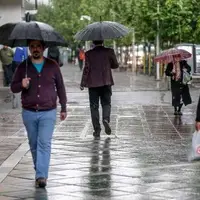 بارش‌های رگباری و رعدوبرق در همدان ادامه دارد