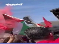 فعالان حامی فلسطین سخنرانی وزیر دادگستری دانمارک را قطع کردند