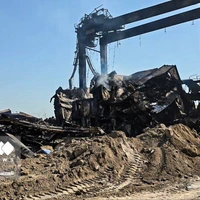 عکس/ ۷ روز پس از حادثهٔ بندر شهید رجایی