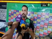 محمد نوری مربی گل گهر: هدف ما پنجمی لیگ و قهرمانی در جام حذفی است