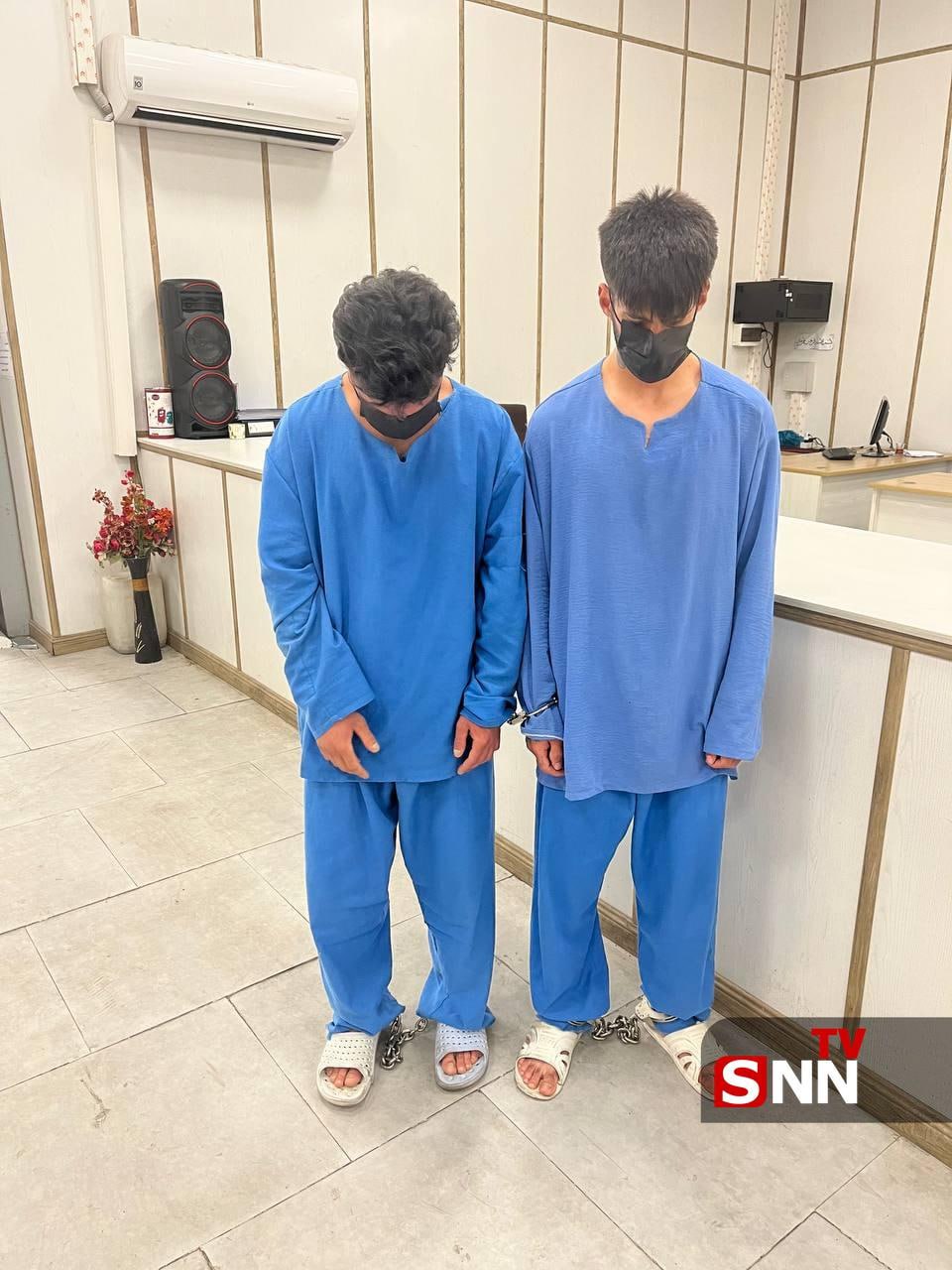 عکس/ دستگیری سارقین گوشی تلفن همراه دانشجوی دانشگاه شهید بهشتی