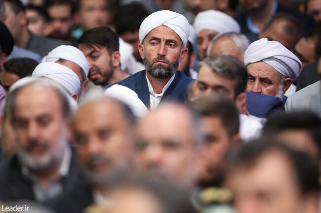 عکس/ دیدار مسئولان و کارگزاران حج با رهبر انقلاب