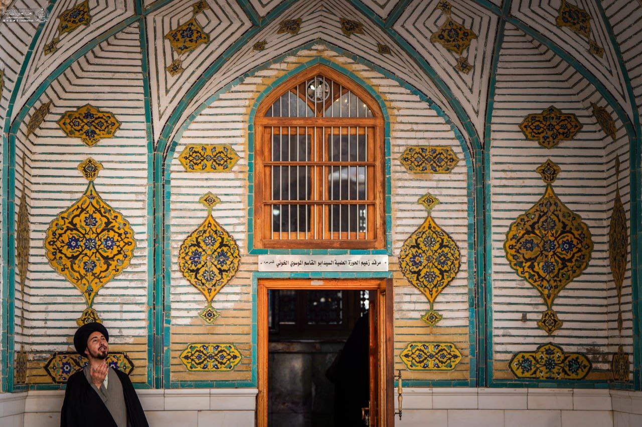 تصاویری تماشایی از حال و هوای حرم مطهر علوی در روز زیارتی مولای متقیان