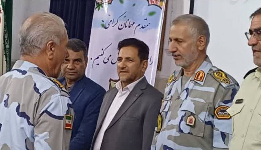 فرمانده جدید مرزبانی هرمزگان معرفی شد
