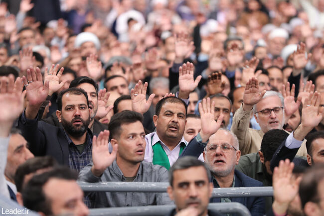 عکس/ دیدار مسئولان و کارگزاران حج با رهبر انقلاب