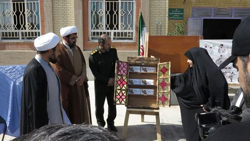 زنگ نقالان سوره خورشید با اجرای ۱۰۰ پرده شهدای خراسان شمالی نواخته ‌شد