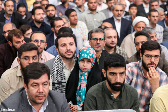 عکس/ دیدار مسئولان و کارگزاران حج با رهبر انقلاب
