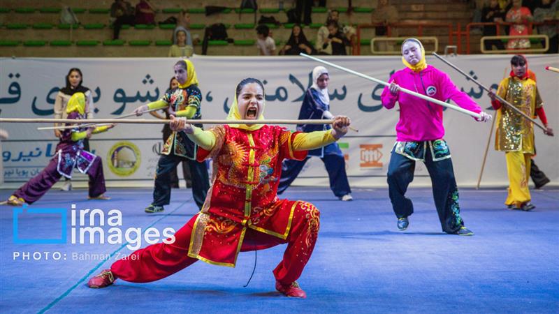 رقابت های ووشو قهرمانی دختران