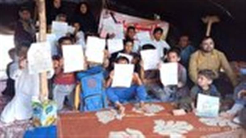 طرح کوله کتاب در نقطه صفر مرزی نهبندان با کشور افغانستان اجرا شد