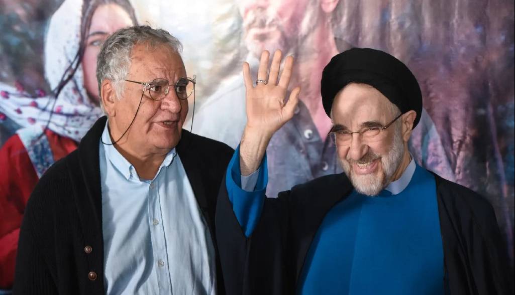 حضور سید محمد خاتمی در اکران فیلم «زیبا صدایم کن»