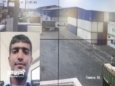 فیلمی از حضور اولین آتش‌نشان در کانون انفجار بندرعباس