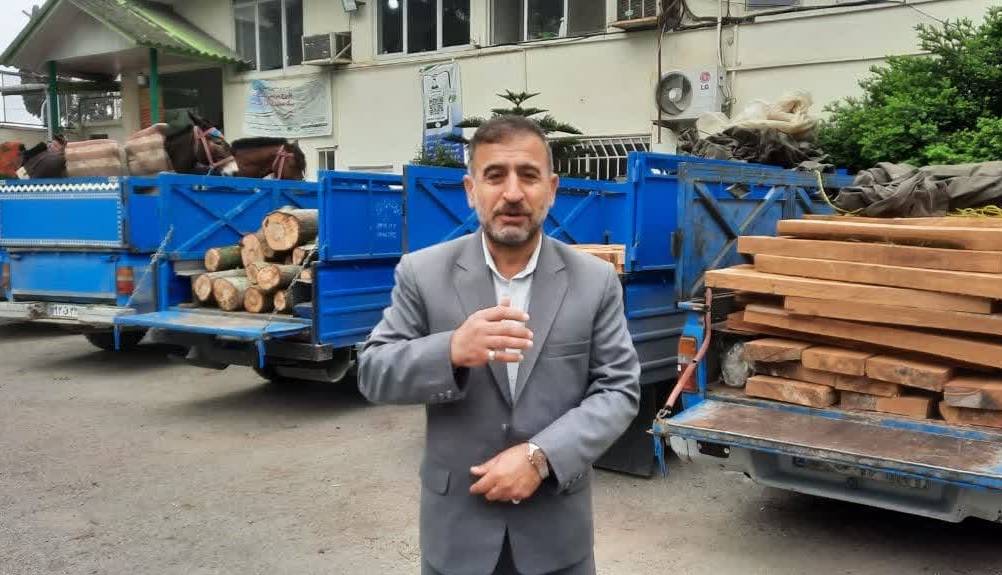 انهدام گروه سازمان‌یافته قاچاق چوب‌آلات جنگلی در آمل
