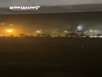 طوفان وحشتناک در کرج 