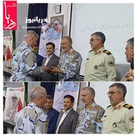 فرمانده جدید مرزبانی هرمزگان معرفی شد