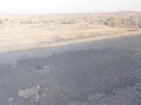 وضعیت خطرناک جاده رودان به بخش رودخانه