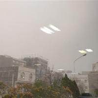 رگبار، طوفان و رعد و برق اصفهان را فرا گرفت