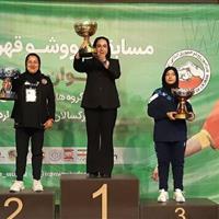 اصفهان فاتح رقابت های ووشو قهرمانی دختران کشور شد