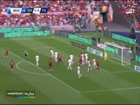 گل اول آاس رم به فیورنتینا توسط دووبیک