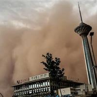 توفان استان‌های قم، البرز و تهران را در بر می‌گیرد