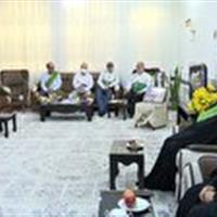 تجلیل خادمیاران رضوی از جانباز دوران دفاع مقدس