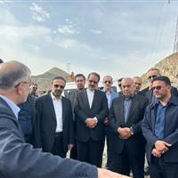 بازدید رییس سازمان بازرسی کشور از پل بی صفر در آزادراه شمالی کرج