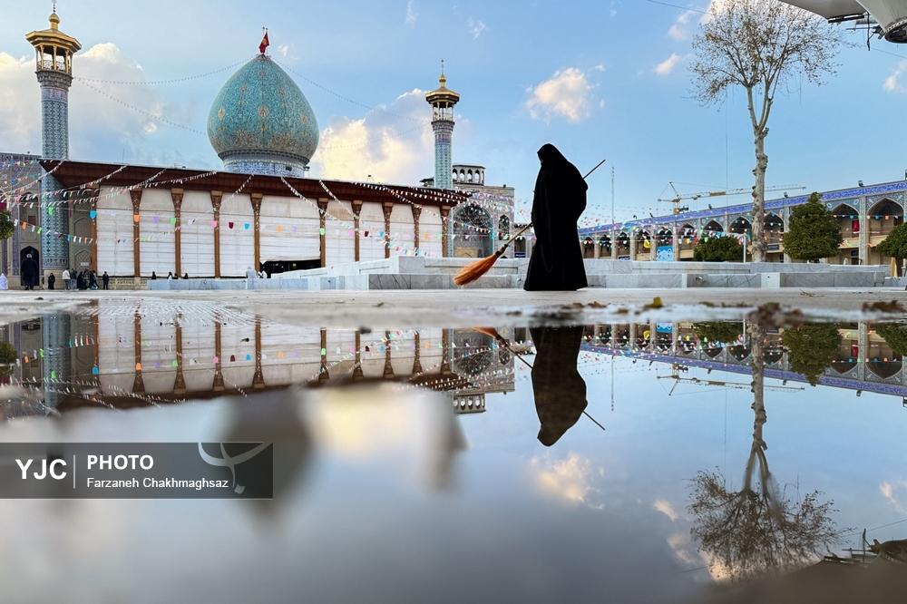 عکس/ کودکانه‌های حرم؛ به مناسبت روز بزرگداشت شاهچراغ  