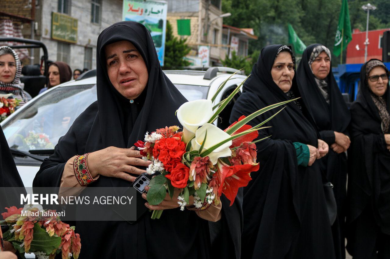 عکس/ «کاروان زیر سایه خورشید» در فومن