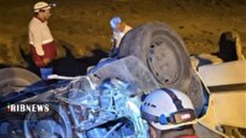 یک فوتی بر اثر واژگونی پژو پارس