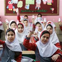 مدارس قزوین در توزیع شیر رایگان افزایش می‌یابد