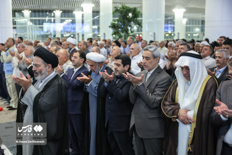 عکس/ بدرقه اولین گروه حجاج