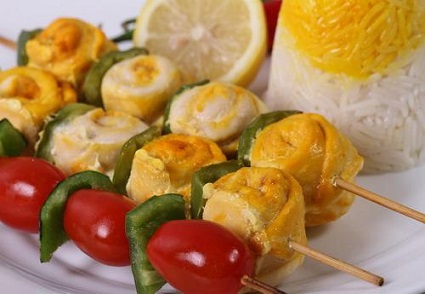 جوجه حلزونی به سبک رستورانی