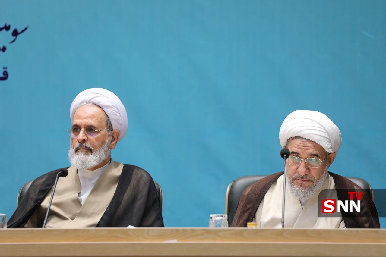 عکس/ سخنرانی پزشکیان در اجلاسیه مجلس خبرگان رهبری در قم 