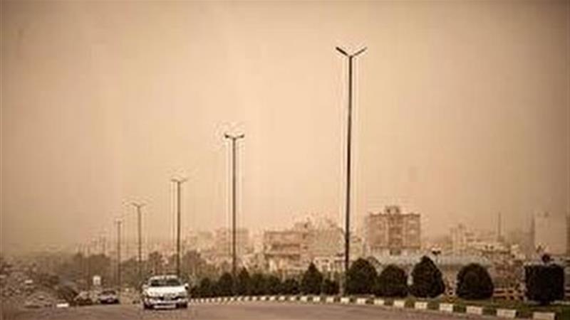 وضعیت هوای استان کرمانشاه در شرایط بحرانی