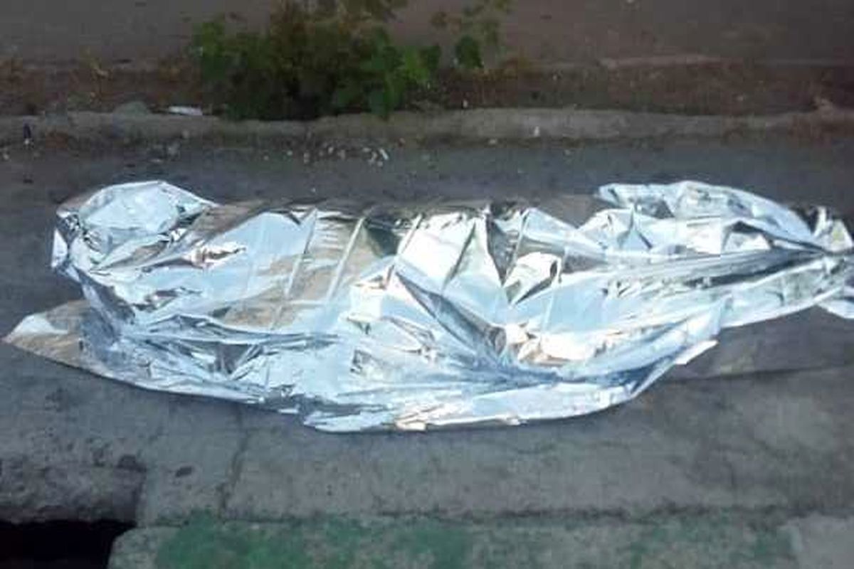 مرگ عابر پیاده به دلیل عبور غیرمجاز از عرض بزرگراه