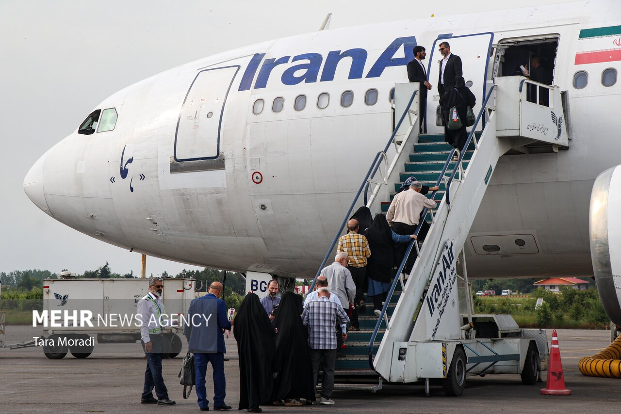 اعزام زائران حج تمتع گیلانی به سرزمین وحی
