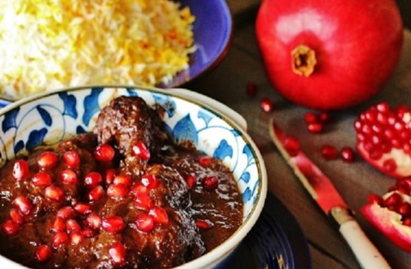 سفر به مازندران با خورشت سیر انار